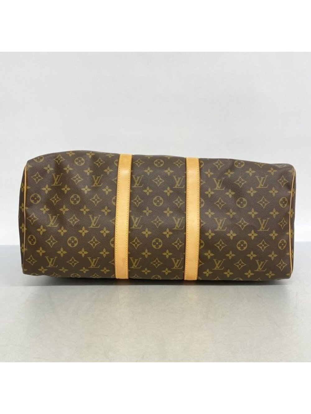 Louis Vuitton Boston Bag Monogram Keepall 50 Brown - Picture 3 of 10